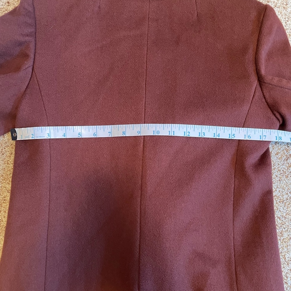 VTG CASSIDY 100% WOOL COAT size 6 - Picture 15 of 17